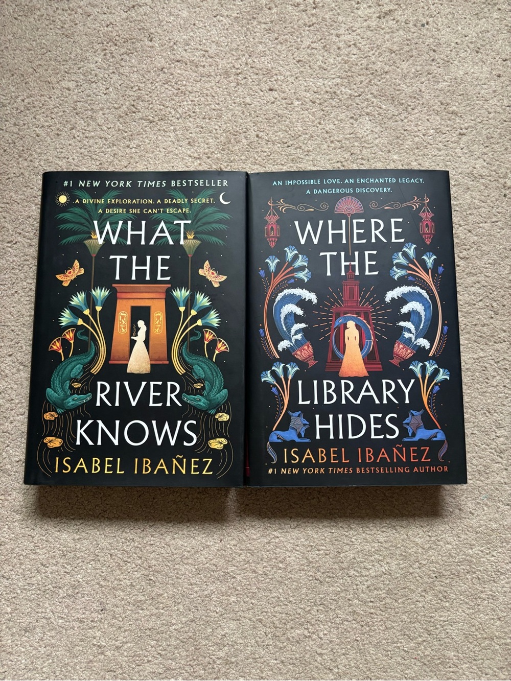What the River Knows & Where the Library Hides Isabel Ibañez Hardcover Duology